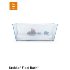 Vouwbaar bad Flexi Bath ocean blue met antislipbodem