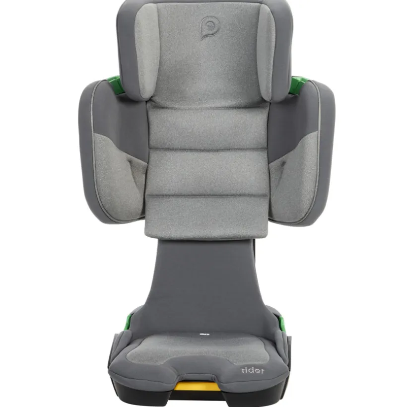 Vouwbare i-Size en Isofix Autostoel Rider 100-150 cm grijs