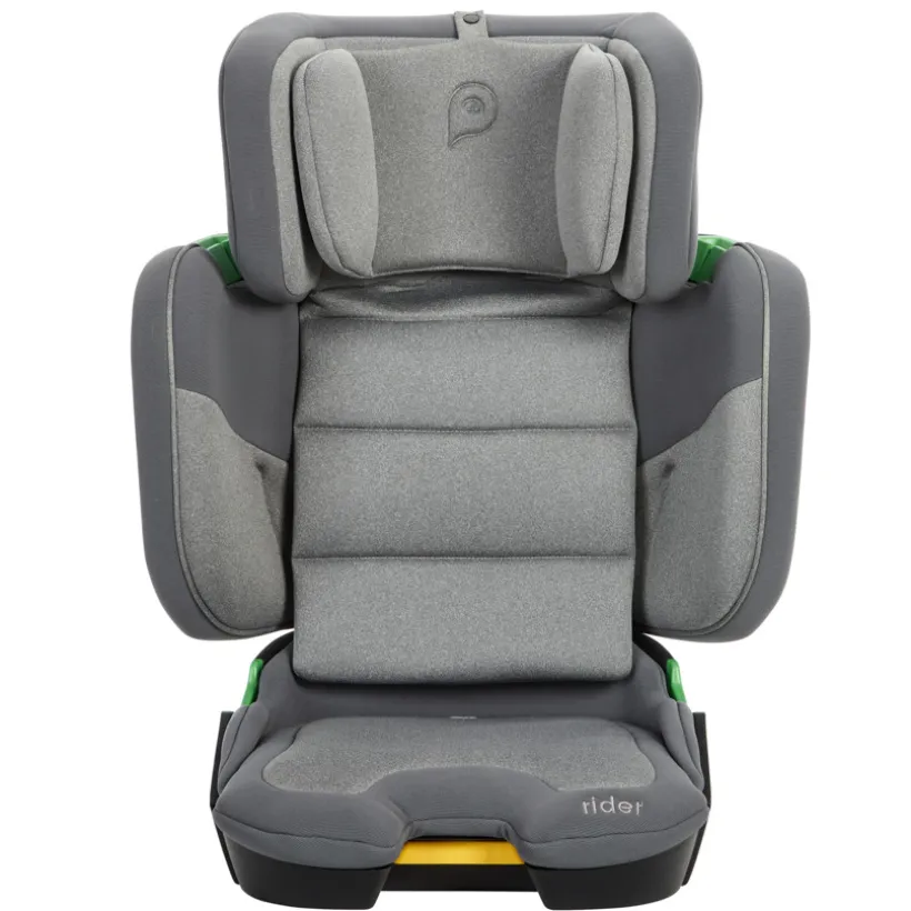 Vouwbare i-Size en Isofix Autostoel Rider 100-150 cm grijs