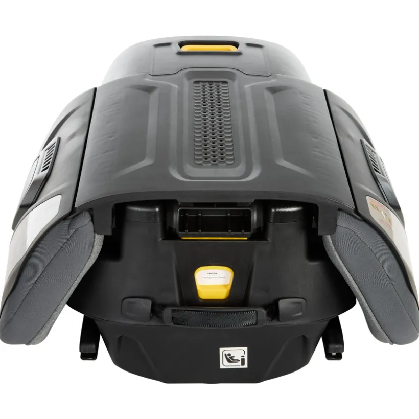 Vouwbare i-Size en Isofix Autostoel Rider 100-150 cm grijs