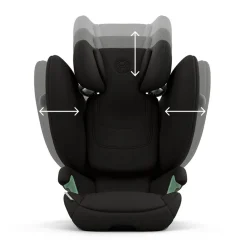 Vouwbare Solution G2 i-Fix autostoel magic black