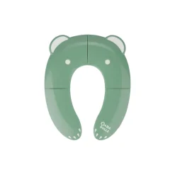 Vouwbare toiletreducer beer groen