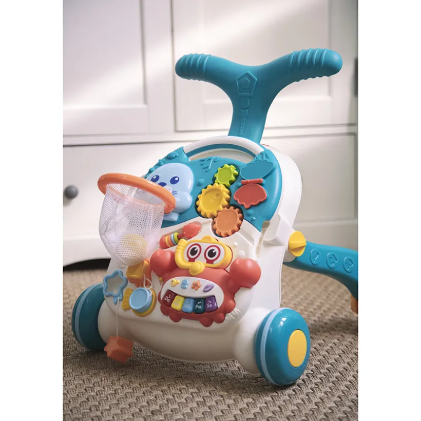 Wandel- en activiteitenwagen 3-in-1