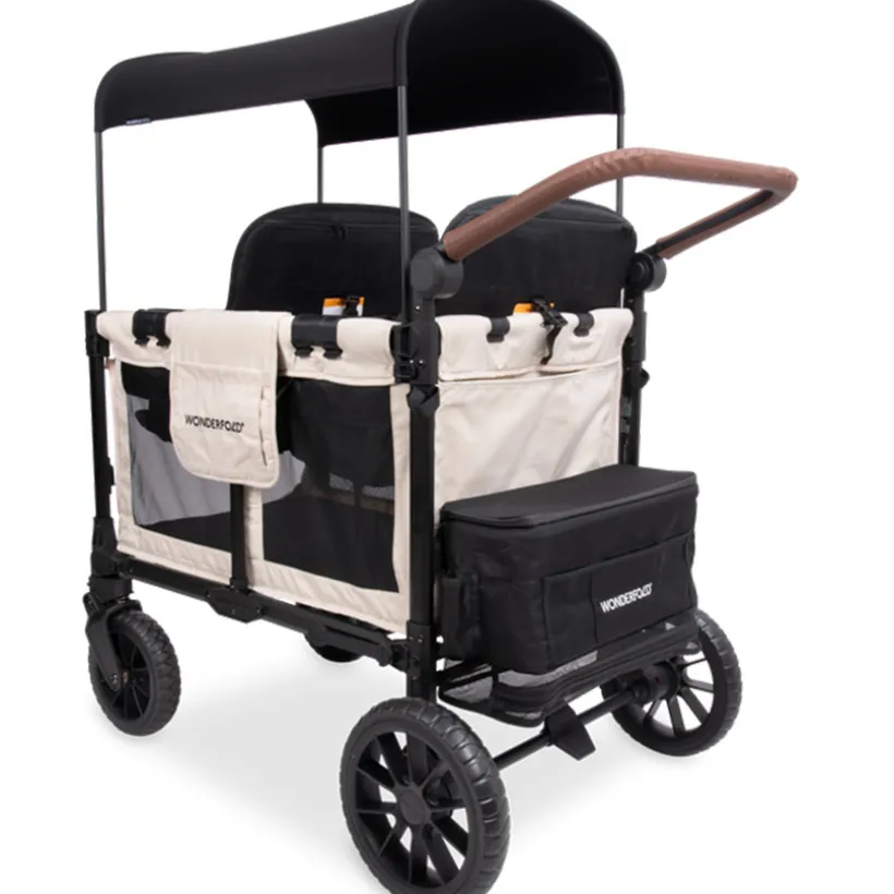 Wandelwagen Bollerwagen W4 Luxe Pro Sandy Beige