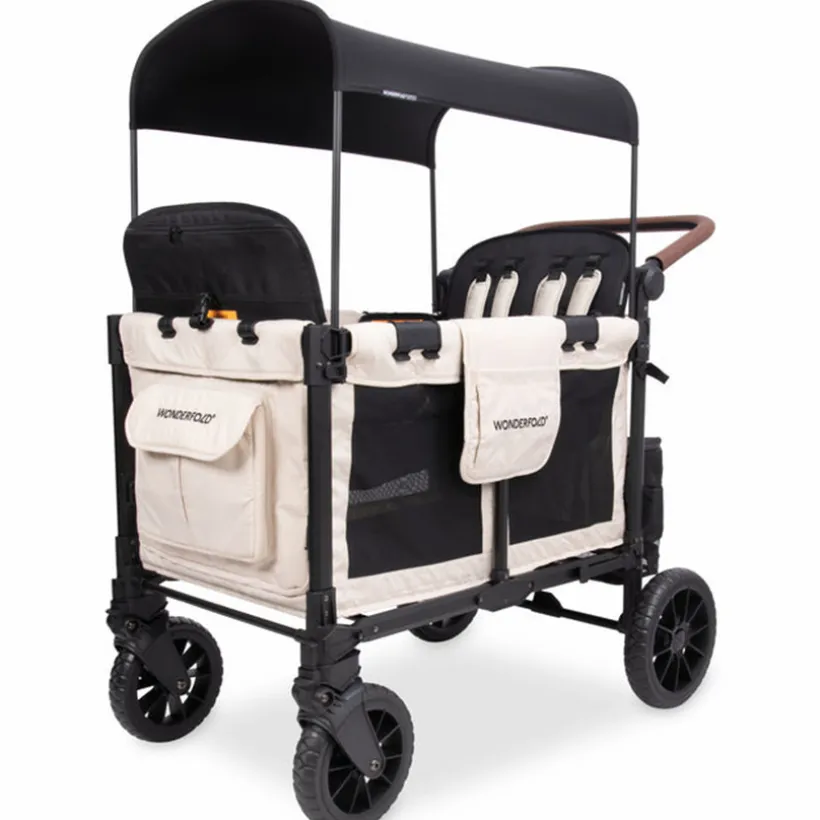 Wandelwagen Bollerwagen W4 Luxe Pro Sandy Beige