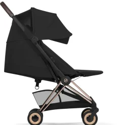Wandelwagen Buggy Coya 2026 Ultracompact Rose Gold-Sepia Black