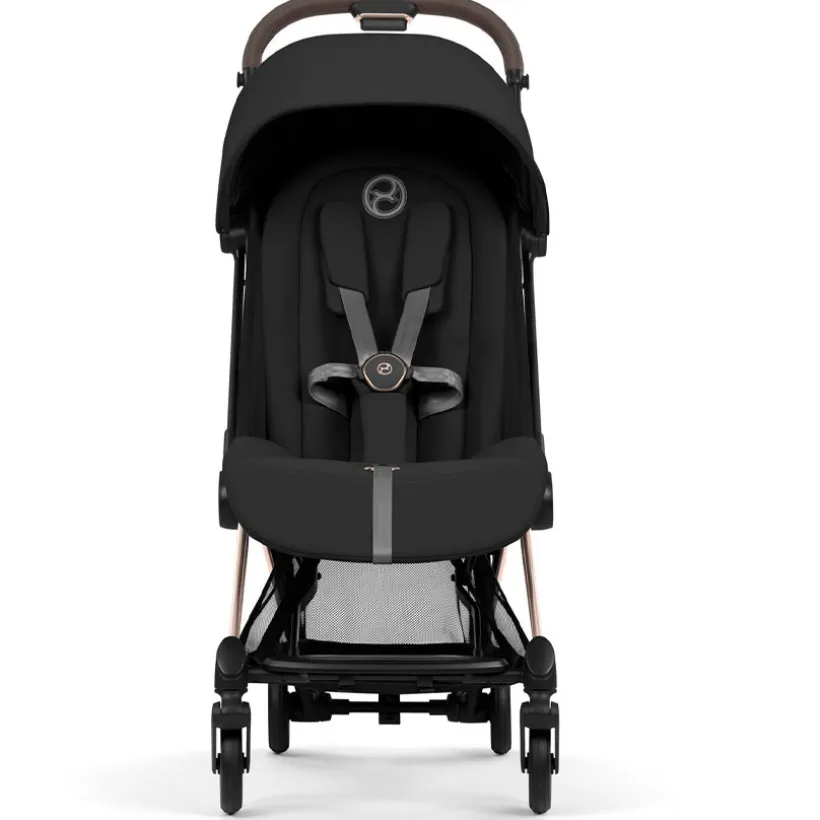 Wandelwagen Buggy Coya 2026 Ultracompact Rose Gold-Sepia Black