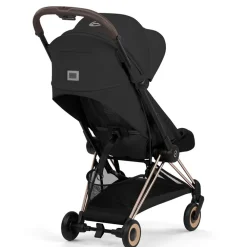Wandelwagen Buggy Coya 2026 Ultracompact Rose Gold-Sepia Black
