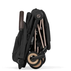 Wandelwagen Buggy Coya 2026 Ultracompact Rose Gold-Sepia Black