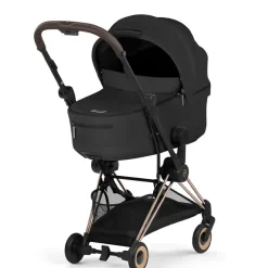 Wandelwagen Buggy Coya 2026 Ultracompact Rose Gold-Sepia Black