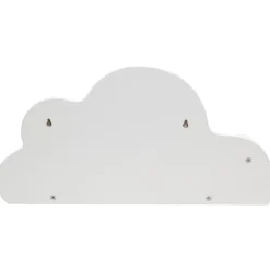 Wandplank in de vorm van een wolk - Wit