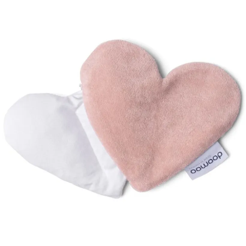Warmtekussen knuffel Snoogy Love Pink