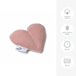 Warmtekussen knuffel Snoogy Love Pink