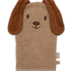 Washandje badstof - Diego de hond - Biscuit