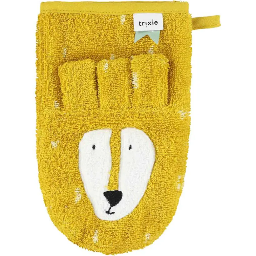 Washandje Mr Lion/Mr Fox 2stks