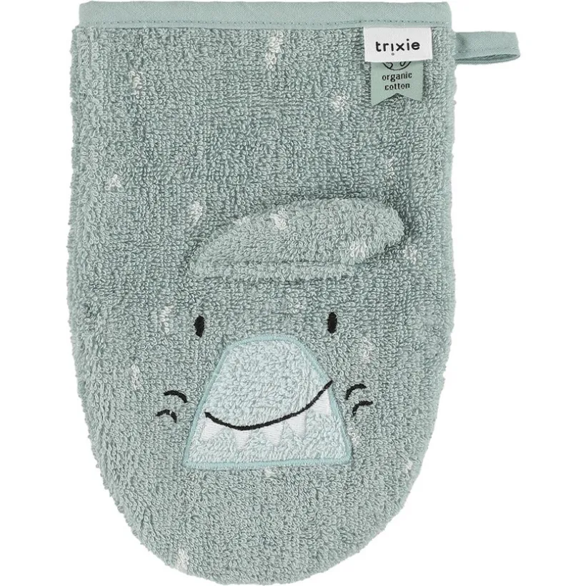 Washandjes 2stks Mr Shark & Mr Dino