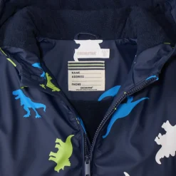 Waterafstotende gomparka met magische dinosaurusprint jongens