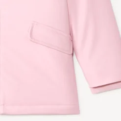 Waterafstotende unisex parka met capuchon en rits.
