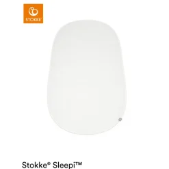 waterdichte matrasbeschermer met badstof Sleepi V3 White van Stokke