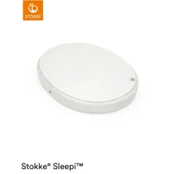 Waterdichte matrasbeschermer Sleepi Mini V3 White van Stokke