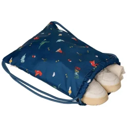Waterdichte rugzak met trekkoord Blue Dino