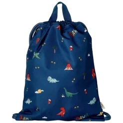 Waterdichte rugzak met trekkoord Blue Dino