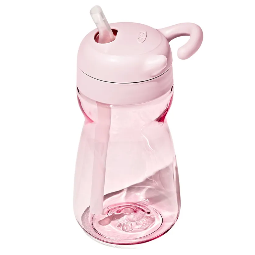 Waterfles Adventure met Rietje 350ml Blossom