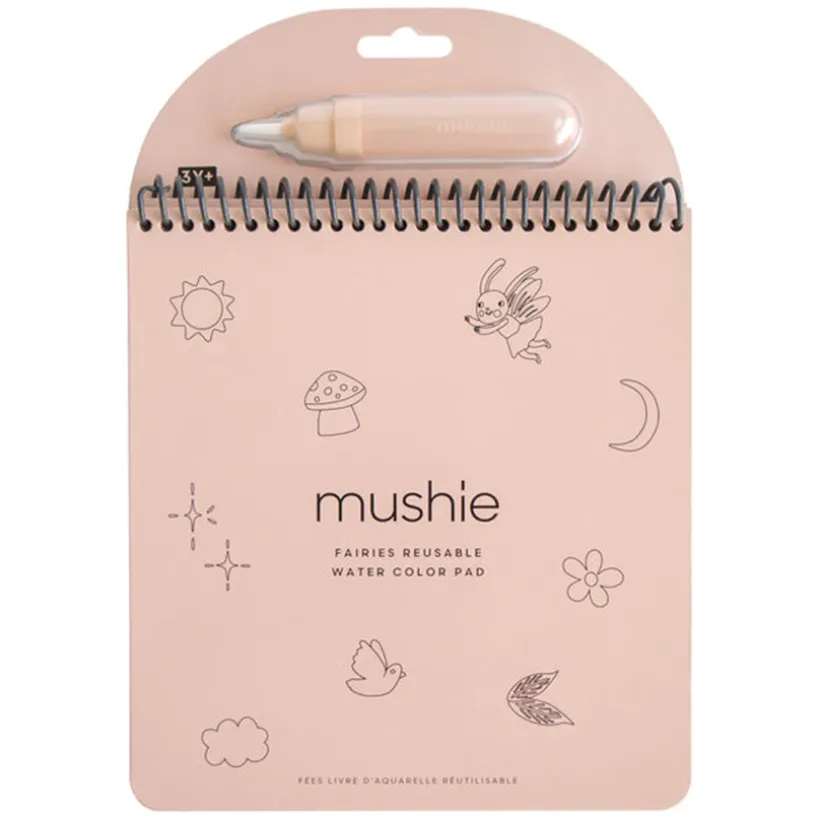 Waterkleurboek Herbruikbaar Fairies 3A+
