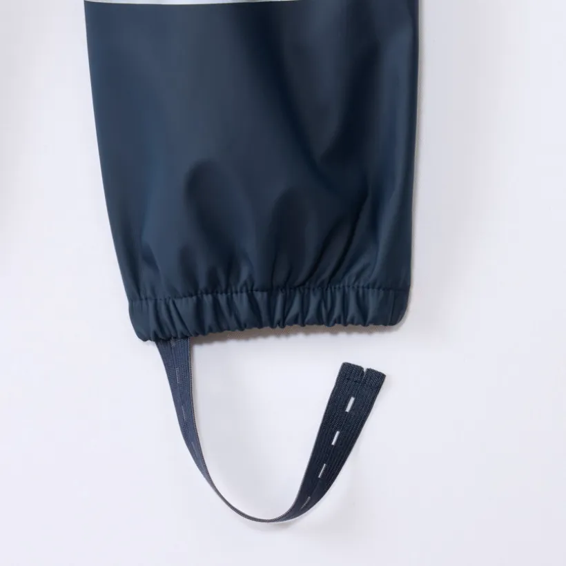 waterproof regenbroek met reflecterende strepen voor jongen