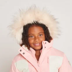 Waterproof skijas met color block-effect meisjes