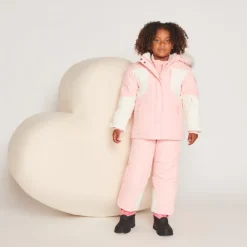 Waterproof skijas met color block-effect meisjes