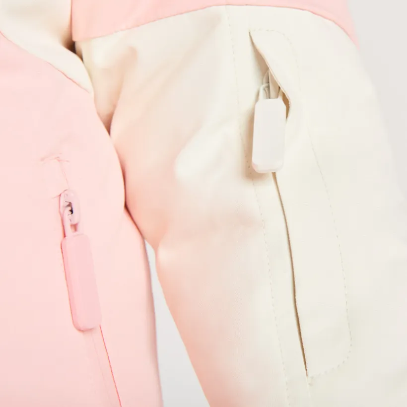 Waterproof skijas met color block-effect meisjes