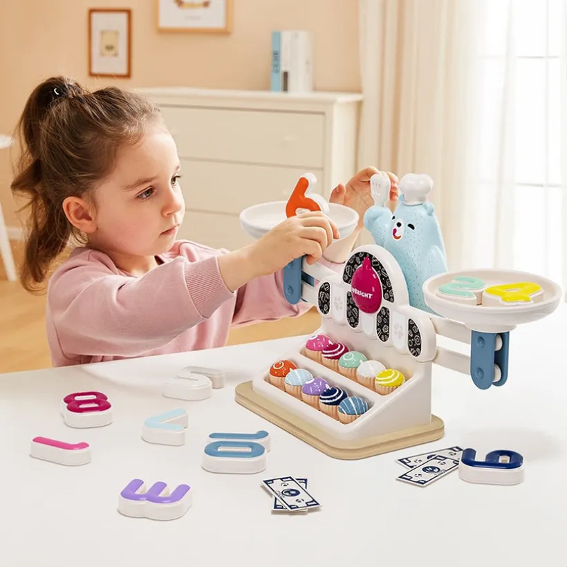 Weegschaal educatief Yummy Bear Kennisspel 3jaar+