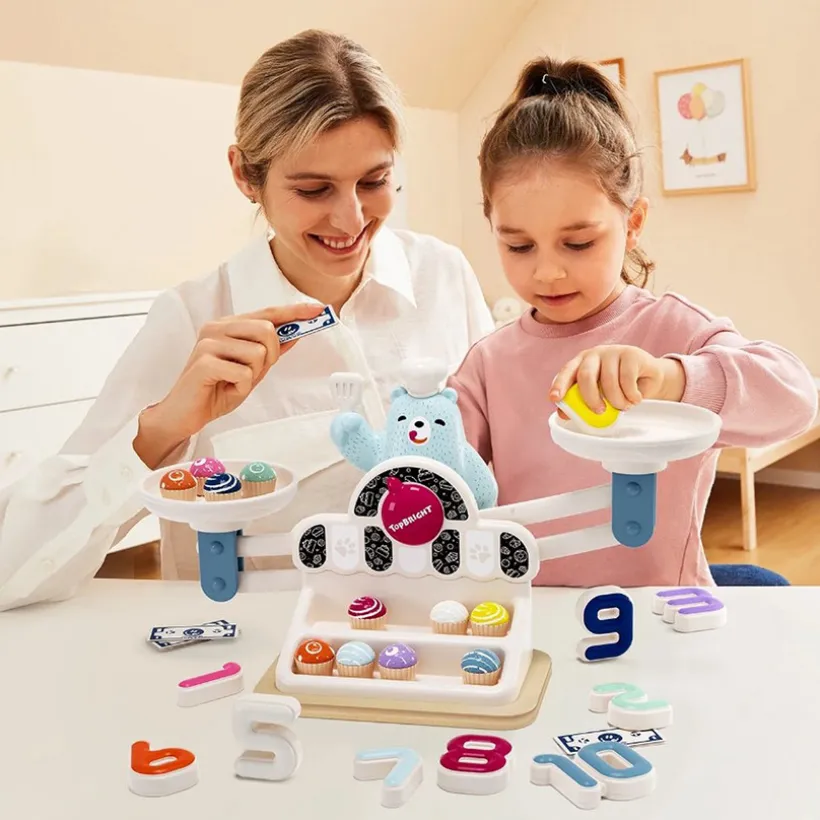 Weegschaal educatief Yummy Bear Kennisspel 3jaar+