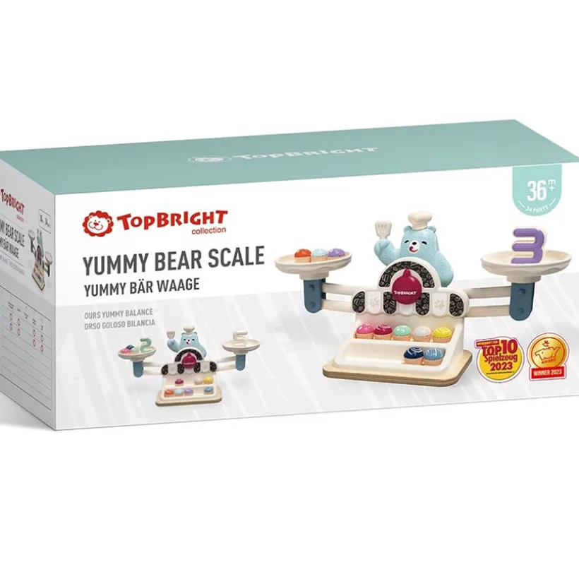 Weegschaal educatief Yummy Bear Kennisspel 3jaar+