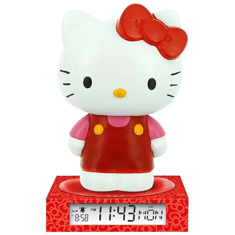 Wekker met nachtlampje Hello Kitty