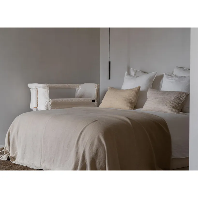 Wieg Co-dodo side-by-side Natural Bouclé Creme
