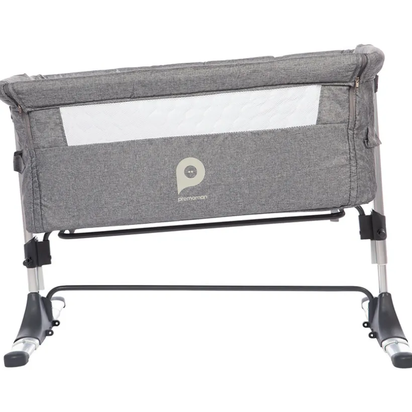wieg co-sleeping Calinoo grijs