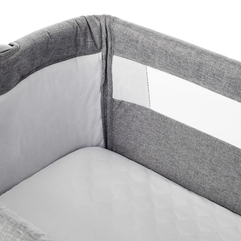 wieg co-sleeping Calinoo grijs