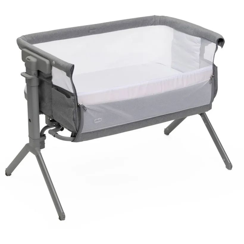 Wieg Co-sleeping Next2Me Armonia - Steel