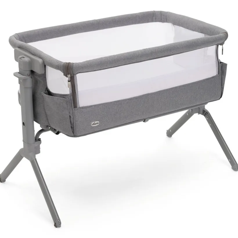 Wieg Co-sleeping Next2Me Armonia - Steel