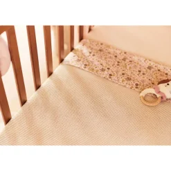 Wiegdeken 75x100cm gebreid Basic Knit Oatmeal