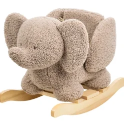 Wiegelen olifant Teddy Taupe