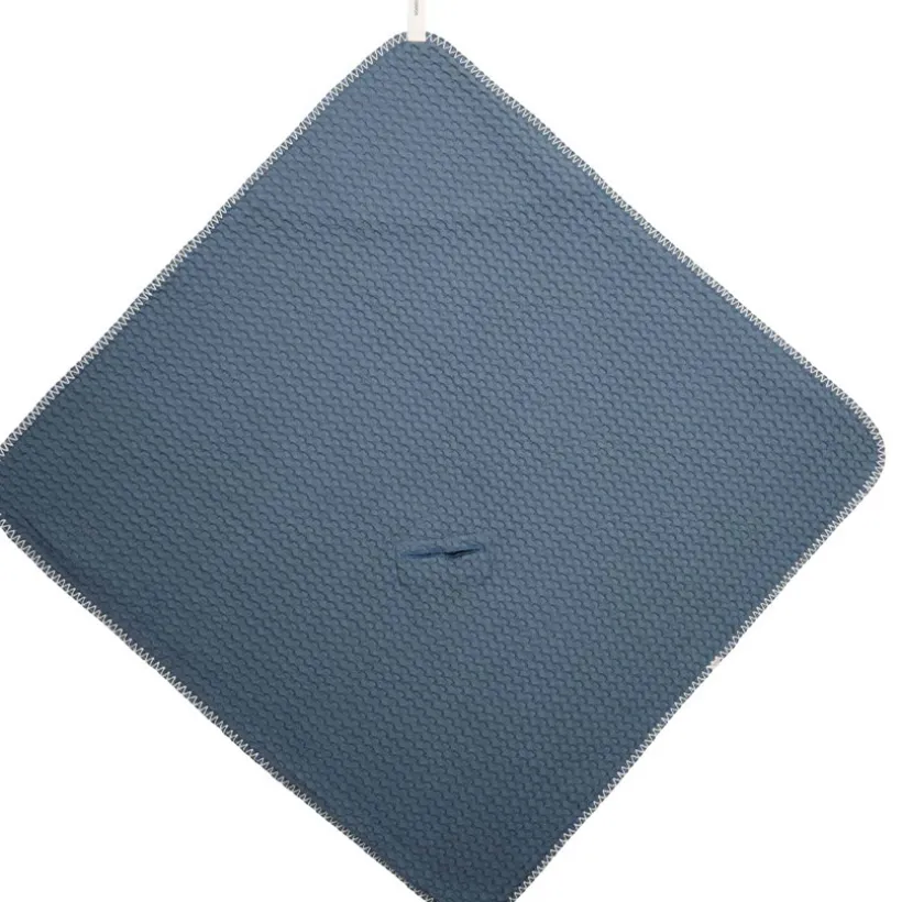 Wikkeldeken Antwerp 100x100cm Bluestone