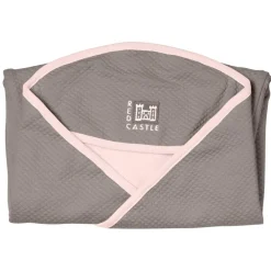 Wikkeldeken Babynomade M2 - Taupe/Roze