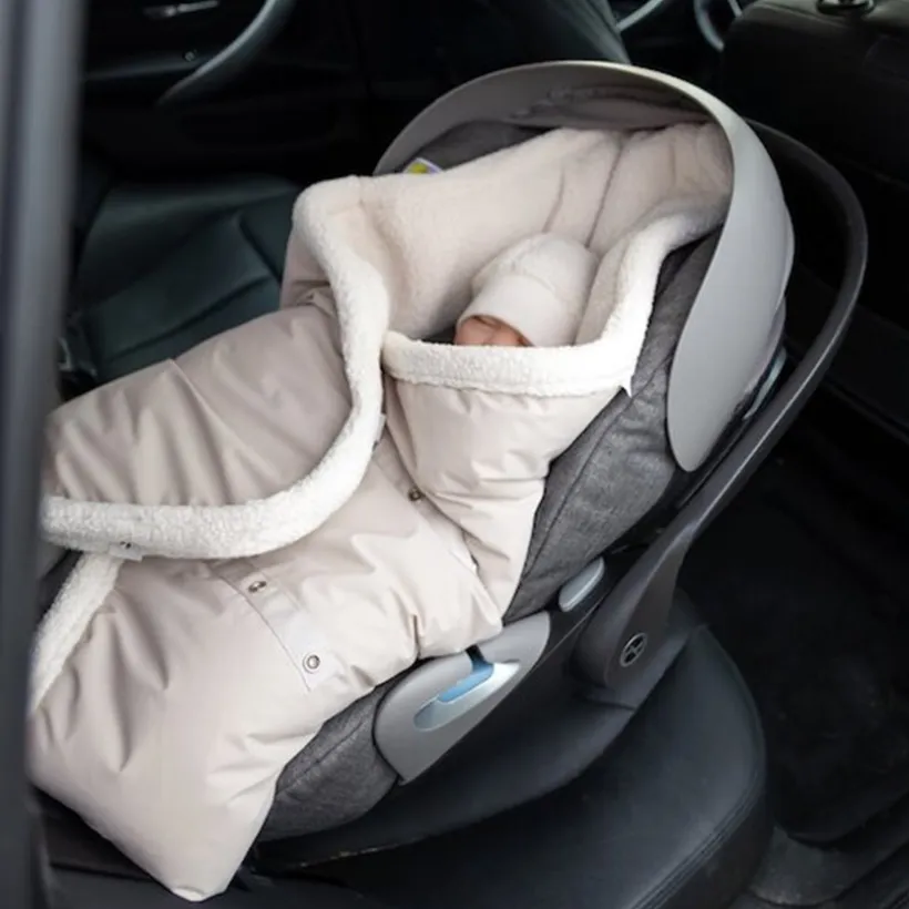 Wikkeldeken Biside - Teddy Neutral - 0-12m