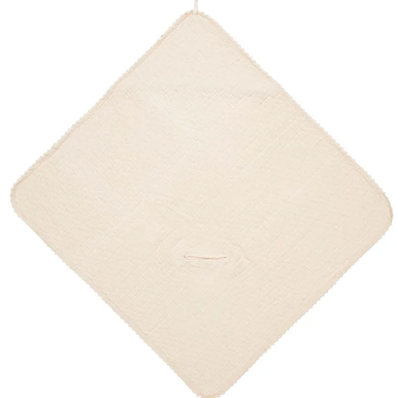 Wikkeldeken Lace Elba Natural 100x100cm