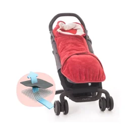 Wikkeldeken maat L voor autostoel GR1 & wandelwagen Buggy - Coral