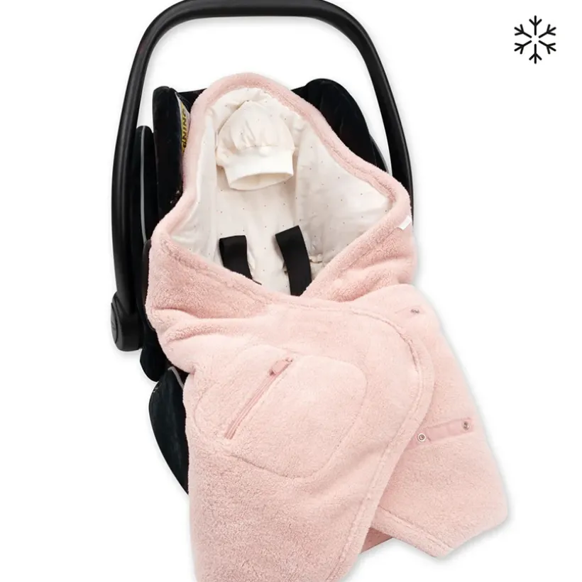 Wikkeldeken Pady Softy + Jersey Blush 0-12M