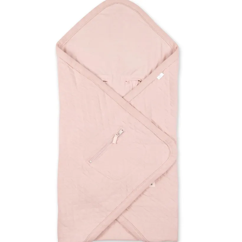 Wikkeldeken Quilted + Jersey Blush 0-12M